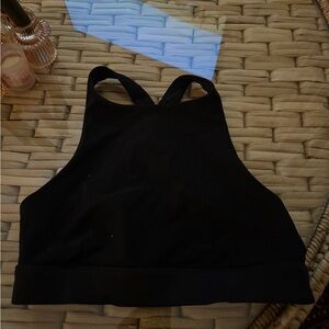 Alo black sports bra size m